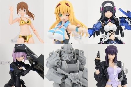 PLAMATEA「如月ハニー」デコマスが初展示。「ミューズボディ：いちか 金ビキニver.」、『VALKYRIE TUNE』エリカ＝ストラディヴァリ、『FGO』シールダー/マシュ・キリエライト〔オルテナウス〕なども展示【ワンホビ40／ワンフェス2026[冬]】