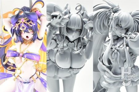 『ボンバーガール』プルーン（ベリーダンス ver.）のデコマスや『麻雀ファイトガール』ミツモト・ダイア、グリムアロエ サキュバスギャルver.の原型が展示！【WING／ワンフェス2026[冬]】