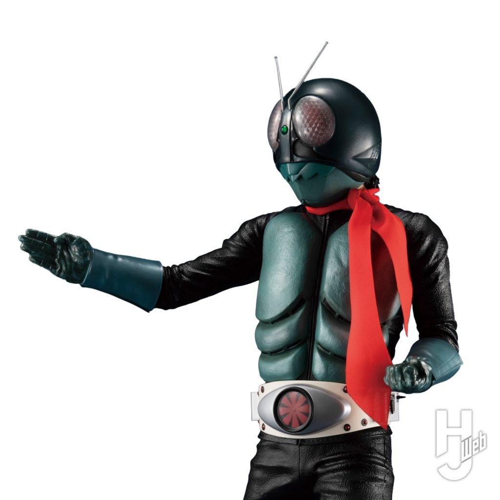 仮面ライダー旧1号のフィギュアのアップ画像その1