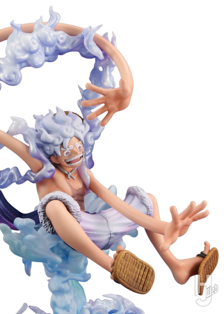 モンキー・D・ルフィのフィギュアのアップ画像