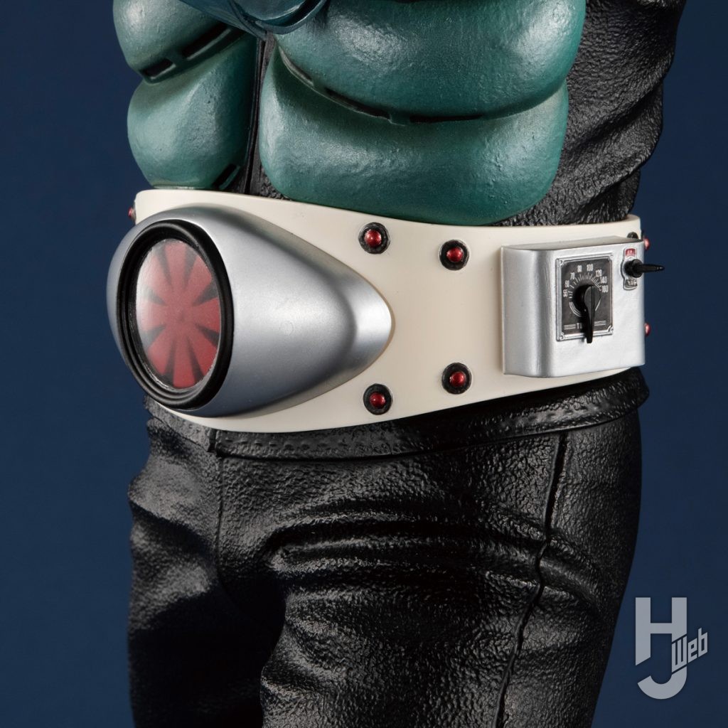 仮面ライダー旧1号のフィギュアのアップ画像その2