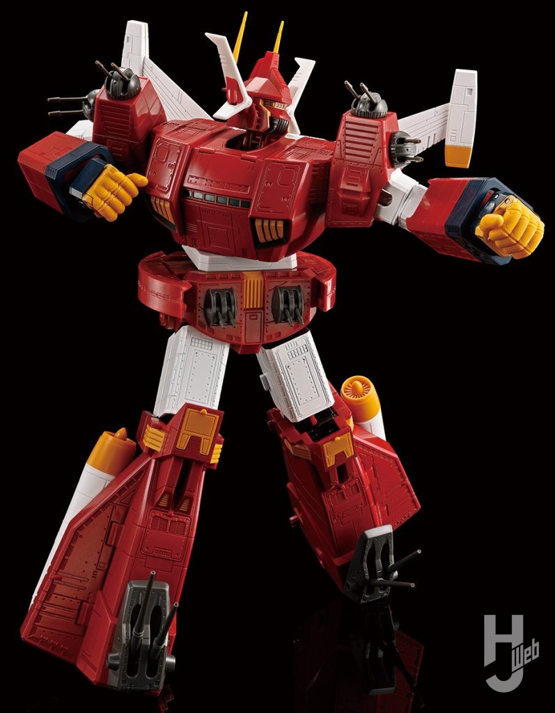 超合金魂 GX-38R アイアンギアー　ポージング画像