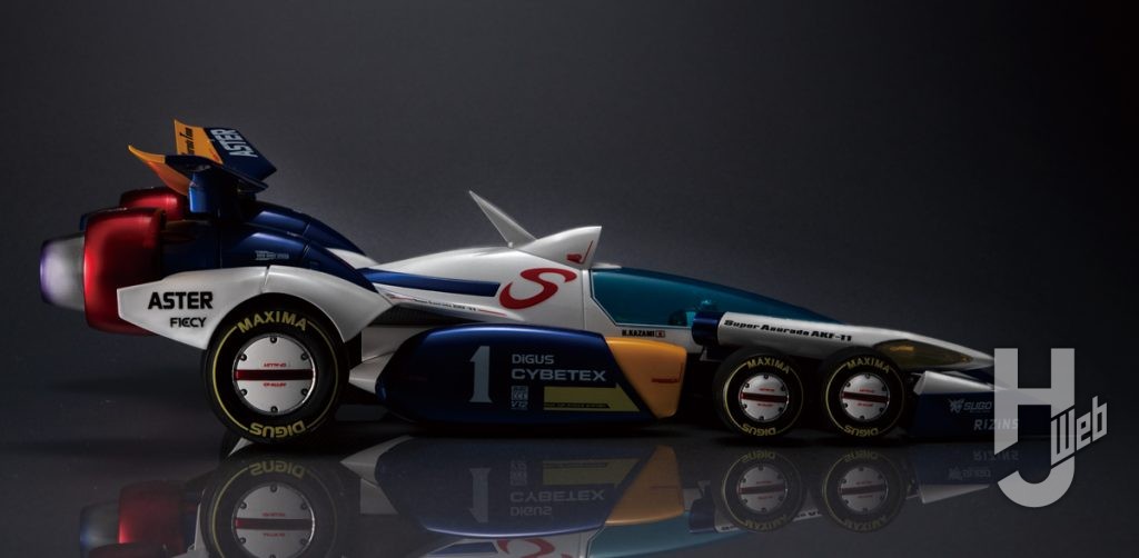スーパーアスラーダAKF-11のフィギュアのサーキットモードの全体画像その2