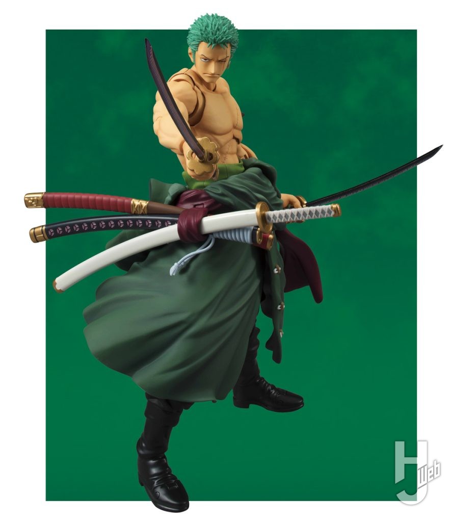 ロロノア・ゾロの可動フィギュアのメイン画像