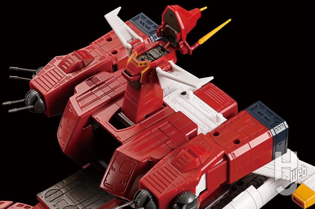 超合金魂 GX-38R アイアンギアー　艦橋部分　展開時　画像