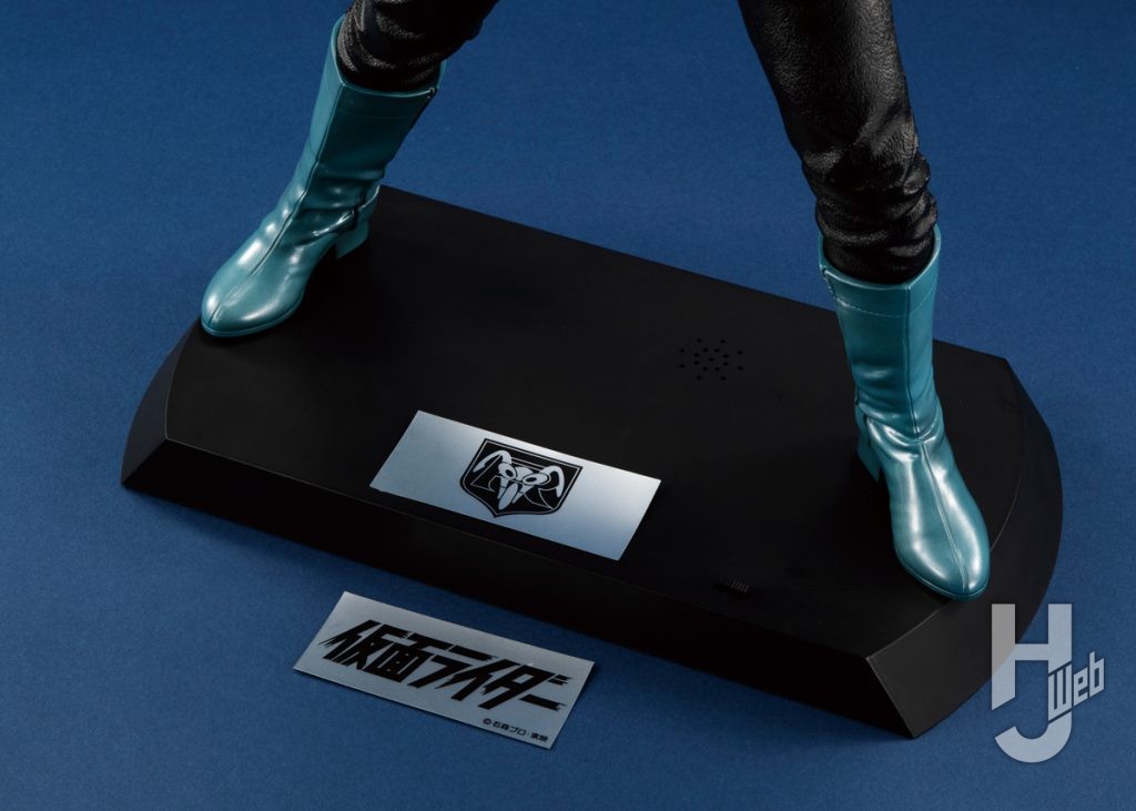 仮面ライダー旧1号のフィギュアのアップ画像その3