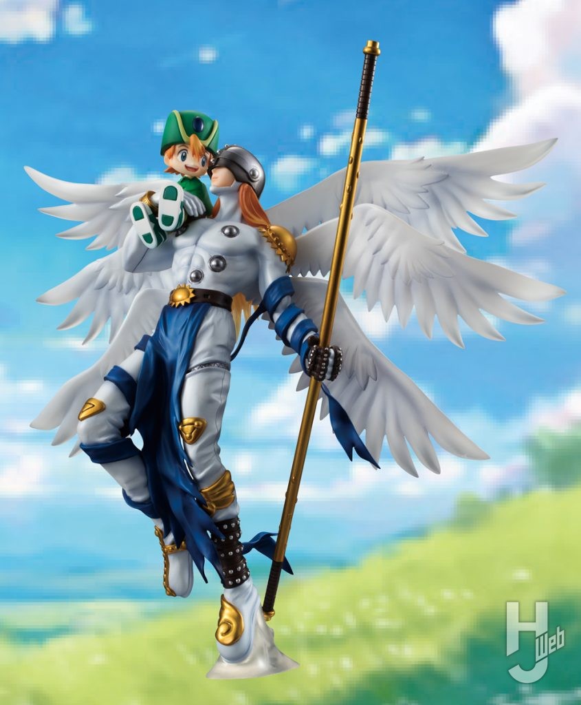 エンジェモン＆高石タケルのフィギュアのメイン画像