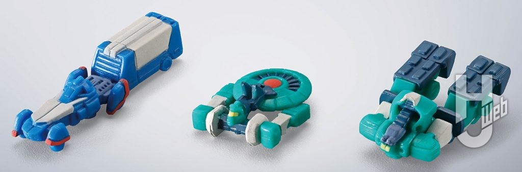 合金魂GX-38X ウォーカーマシンセット　
超合金魂 GX-38R アイアンギアー格納時　変形状態　画像