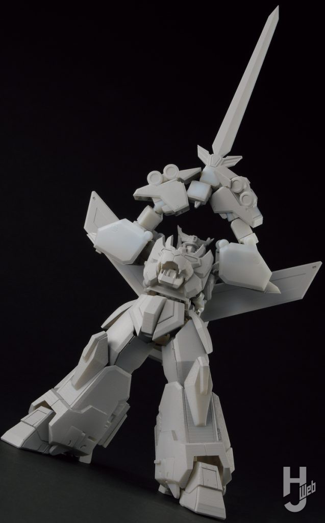 「SMP-勇者エクスカイザー」サンダーフラッシュのポーズ再現