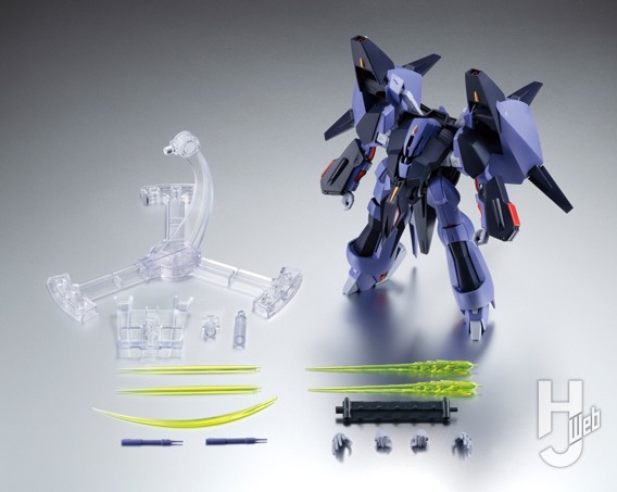 メッサーラの可動フィギュアの付属パーツの画像