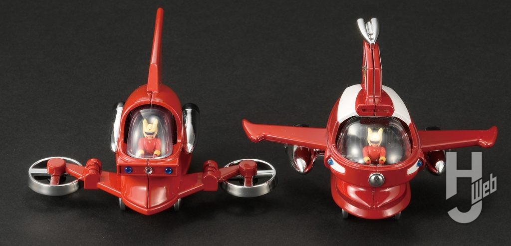 ポピニカ ホバーパイルダー号、ポピニカ ジェットパイルダー号　正面画像