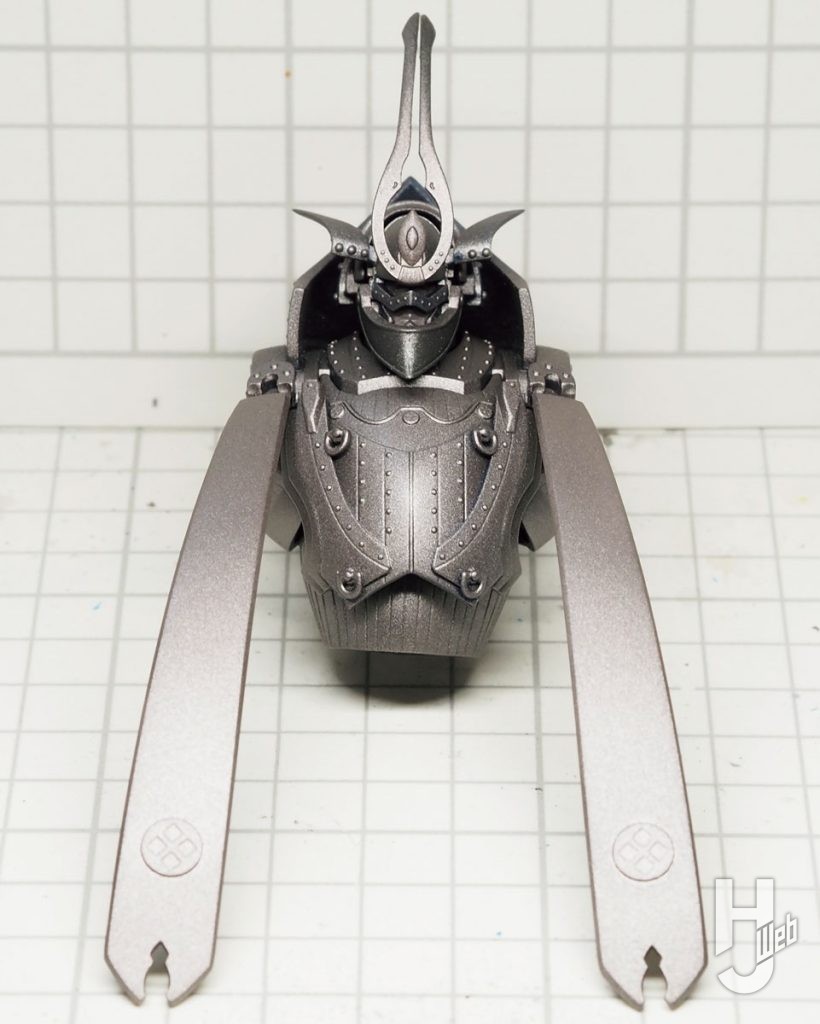 焼鉄色を下地で塗装したもの