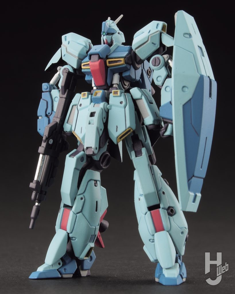 ガンダムアーティファクトリ・ガズィの塗装後の画像その1