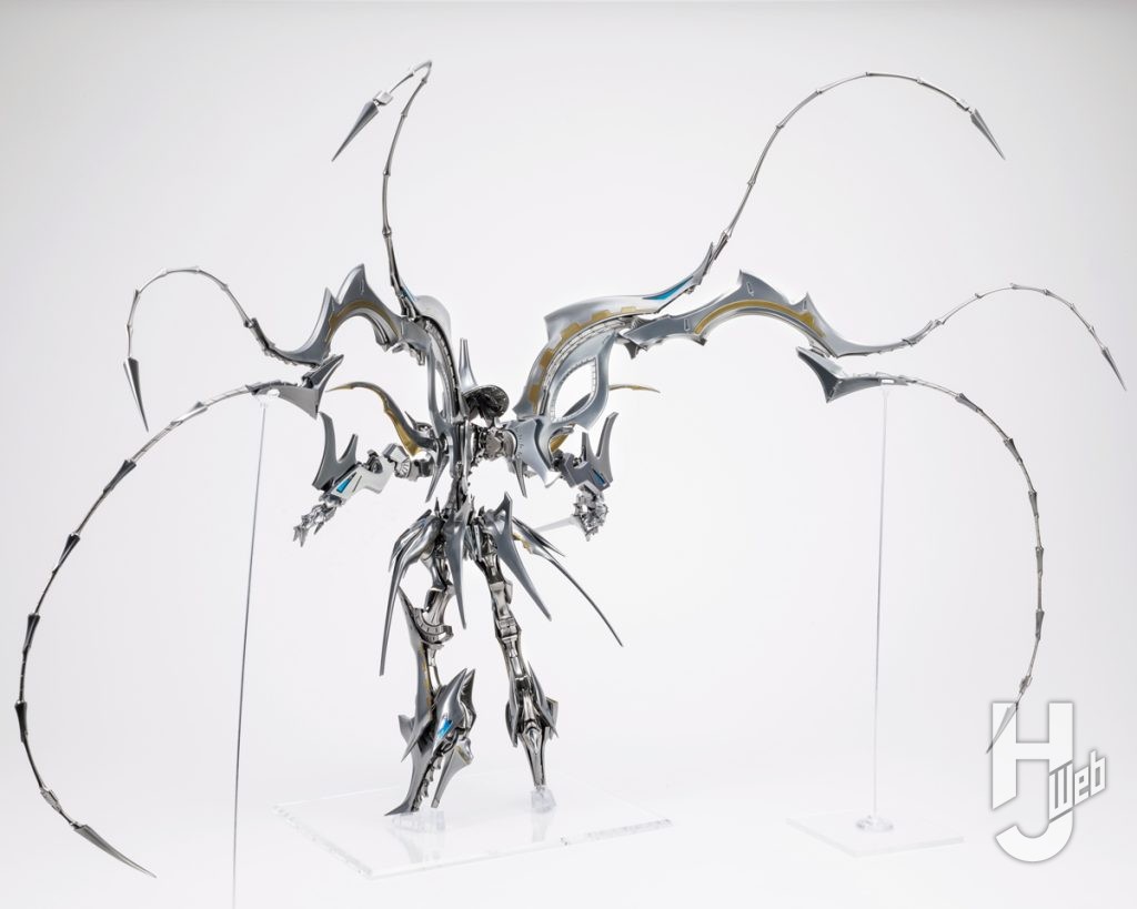 HSGK 1/72 アゲハ・モルフォ・ザ・スルタンの背面画像