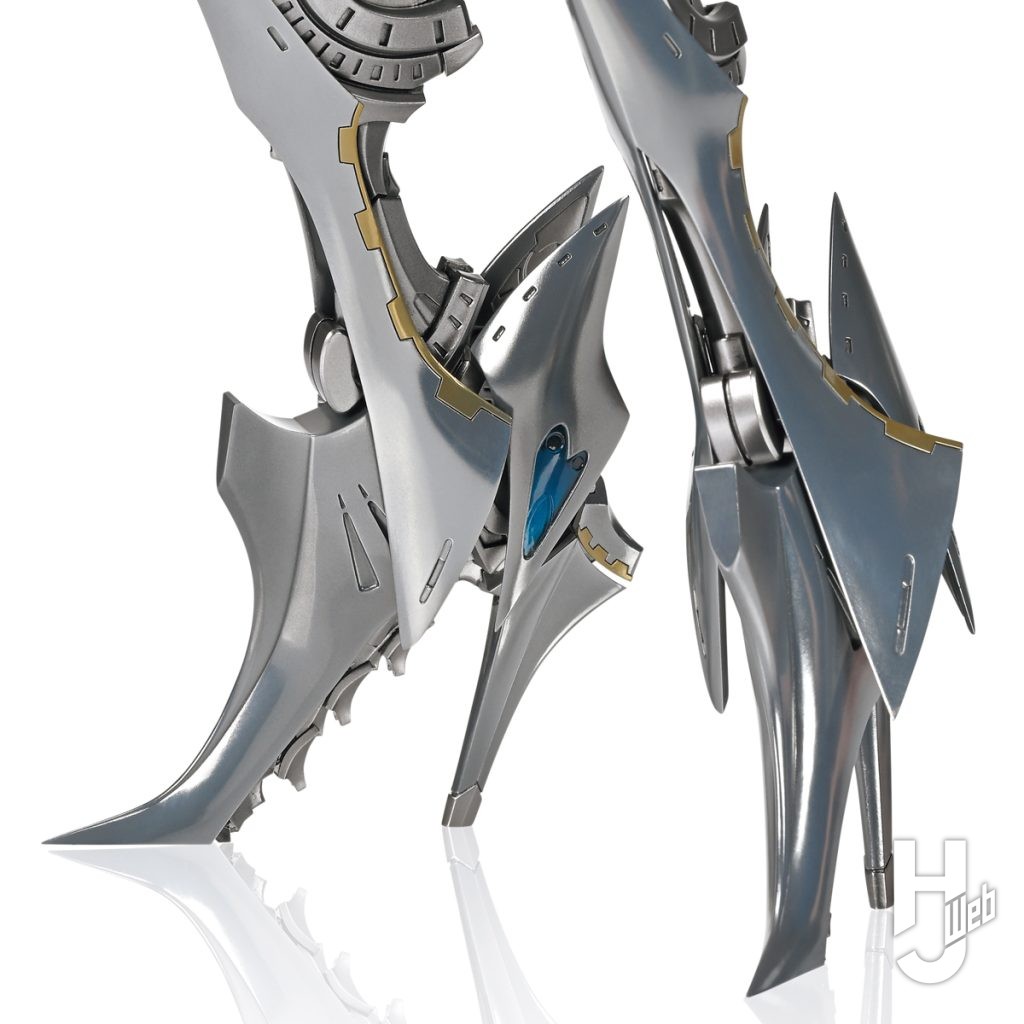 HSGK 1/72 アゲハ・モルフォ・ザ・スルタンの接地状態の脚の画像