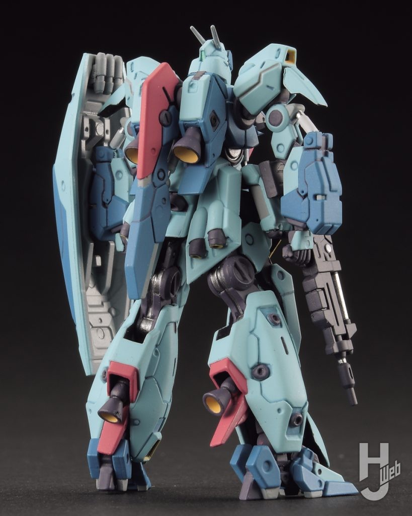 ガンダムアーティファクトリ・ガズィの塗装後の画像その2