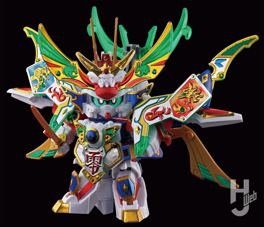 SDガンダム BB戦士 天零頑駄無 復刻輝羅鋼Ver.　全装備画像