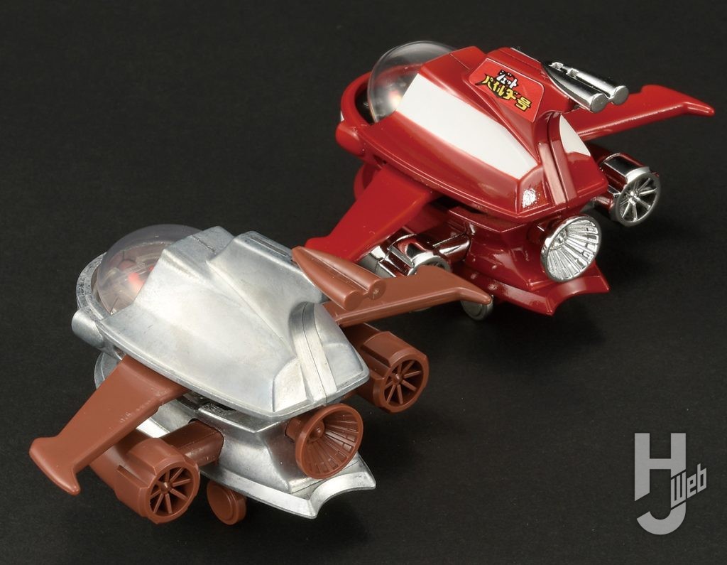 ポピニカ ジェットパイルダー号　テストショット比較　背面