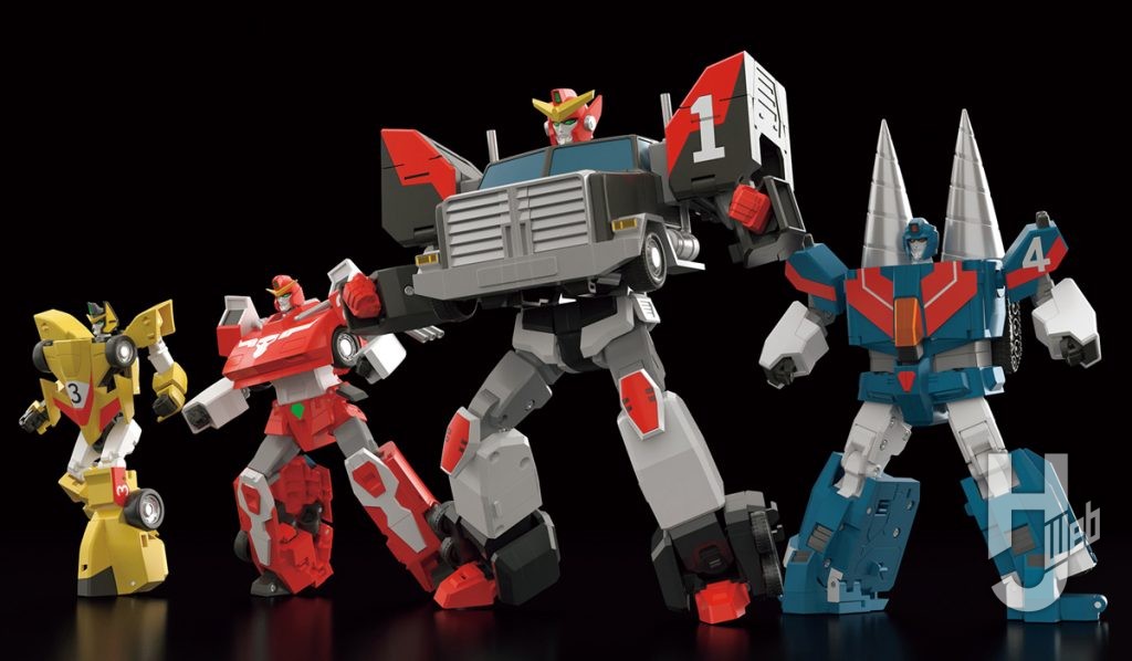 THE合体 ランドバイソンの各ロボット形態の画像