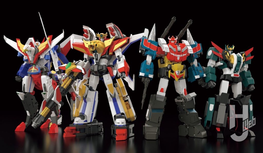 「THE合体」で展開された「勇者」シリーズの並び画像