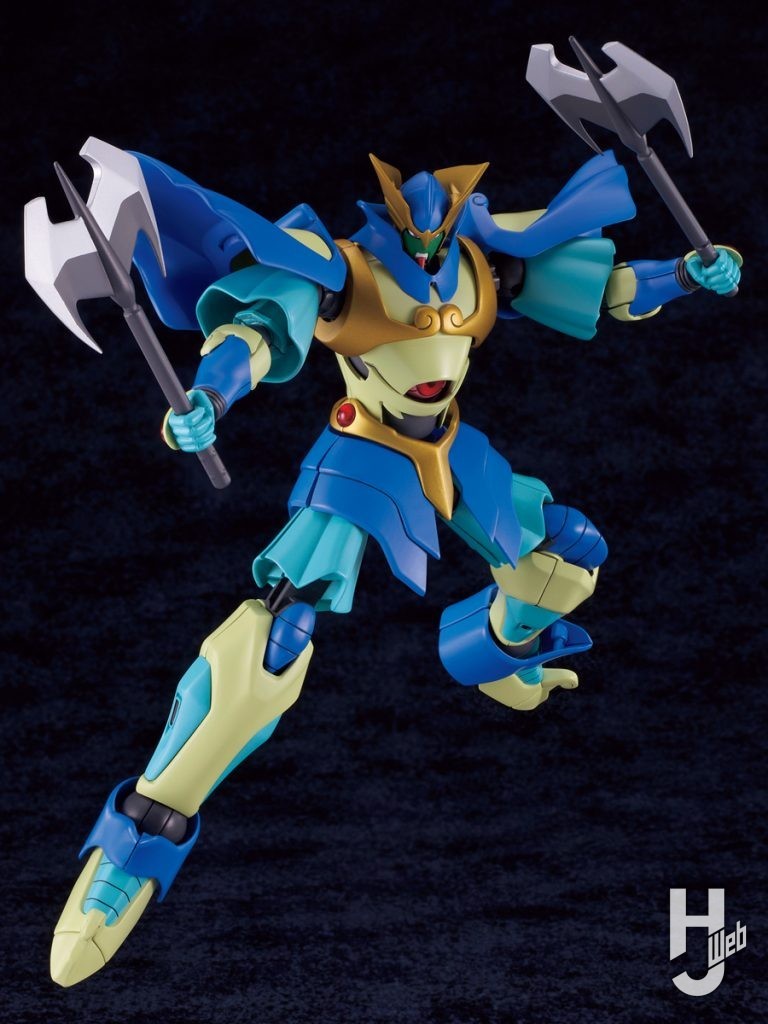 MODEROID 魔空戦神カゼノオ 第2段階のポージング画像