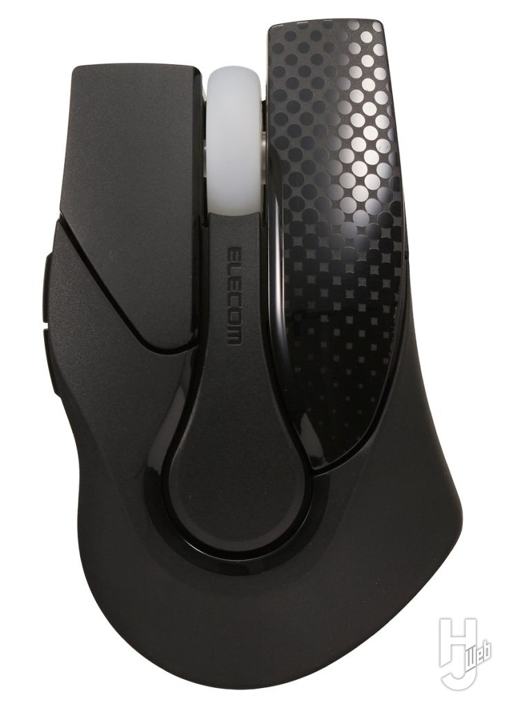 士郎正宗 復刻デザインマウス/Bluetooth M-SHIROW1BK（ブラック）の画像