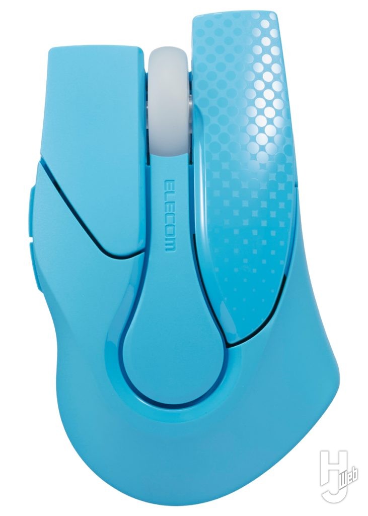 士郎正宗 復刻デザインマウス/Bluetooth M-SHIROW1SC（ブルー）の画像