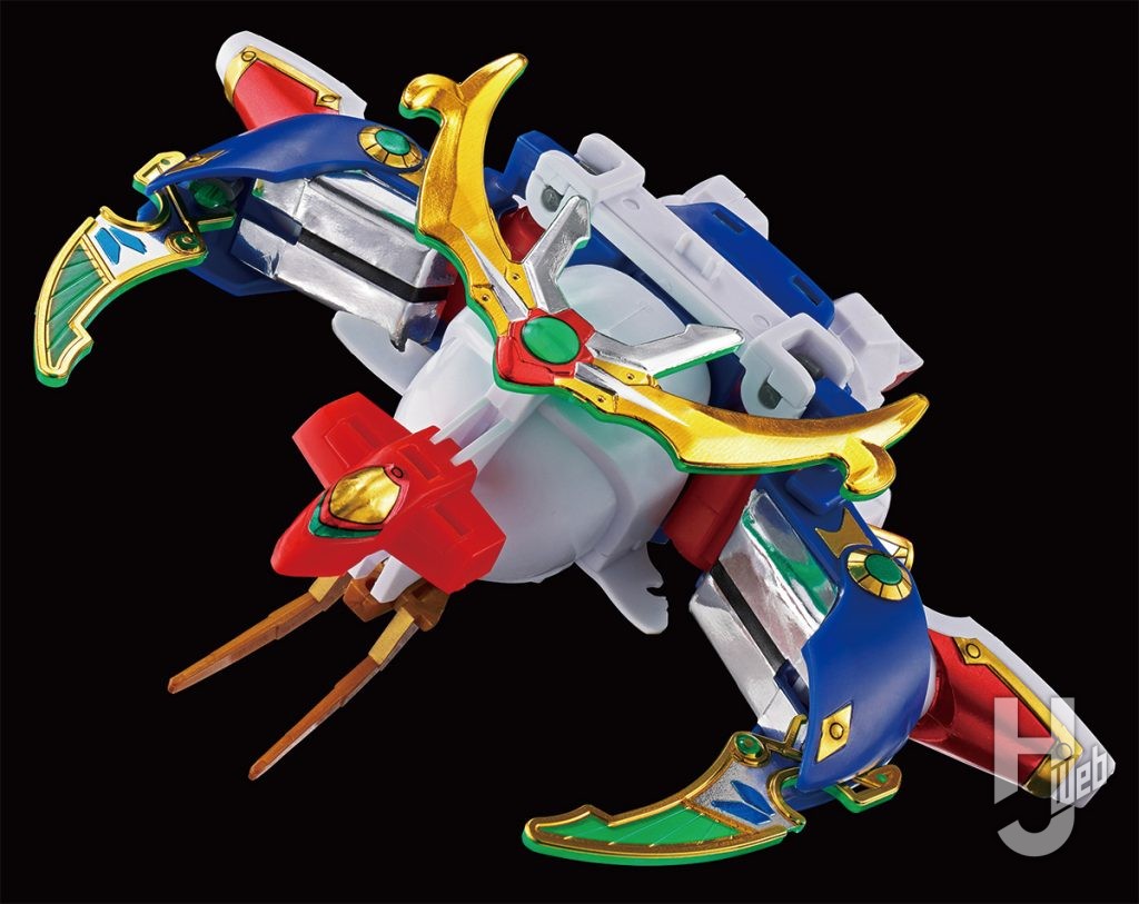 SDガンダム BB戦士 天零頑駄無 復刻輝羅鋼Ver.　鬼刃閃空斬形態画像