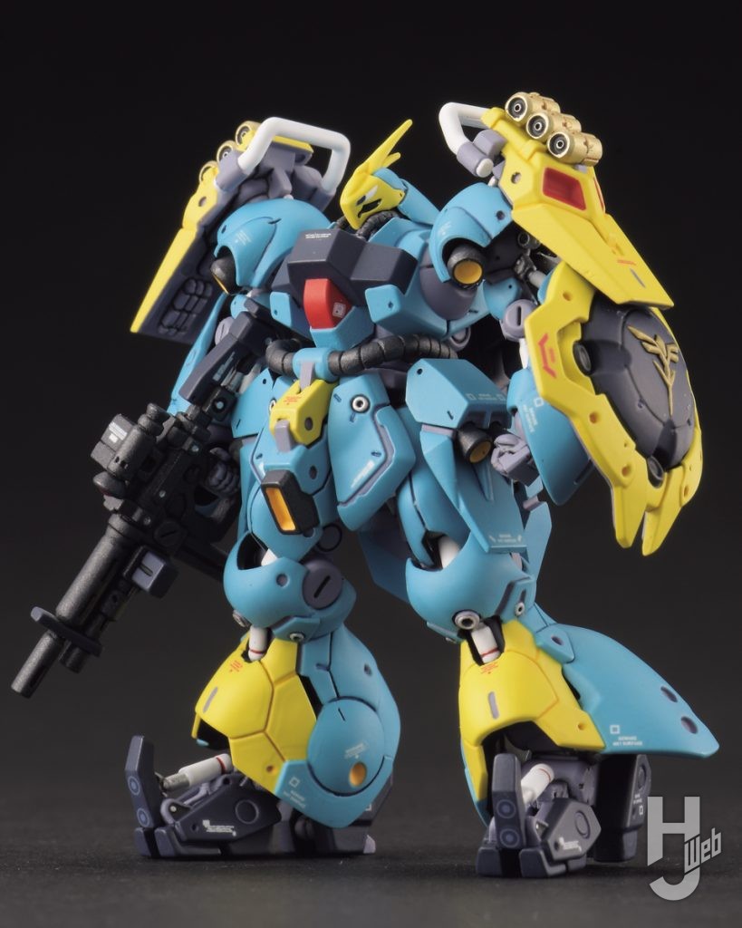 ガンダムアーティファクトヤクト・ドーガの塗装後の画像その1