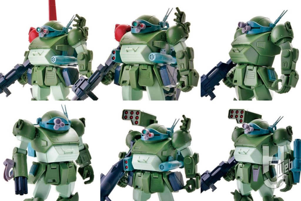 [ボトムズ特集]コラム:HGキットの組み合わせ方 組み合わせ例　サムネ