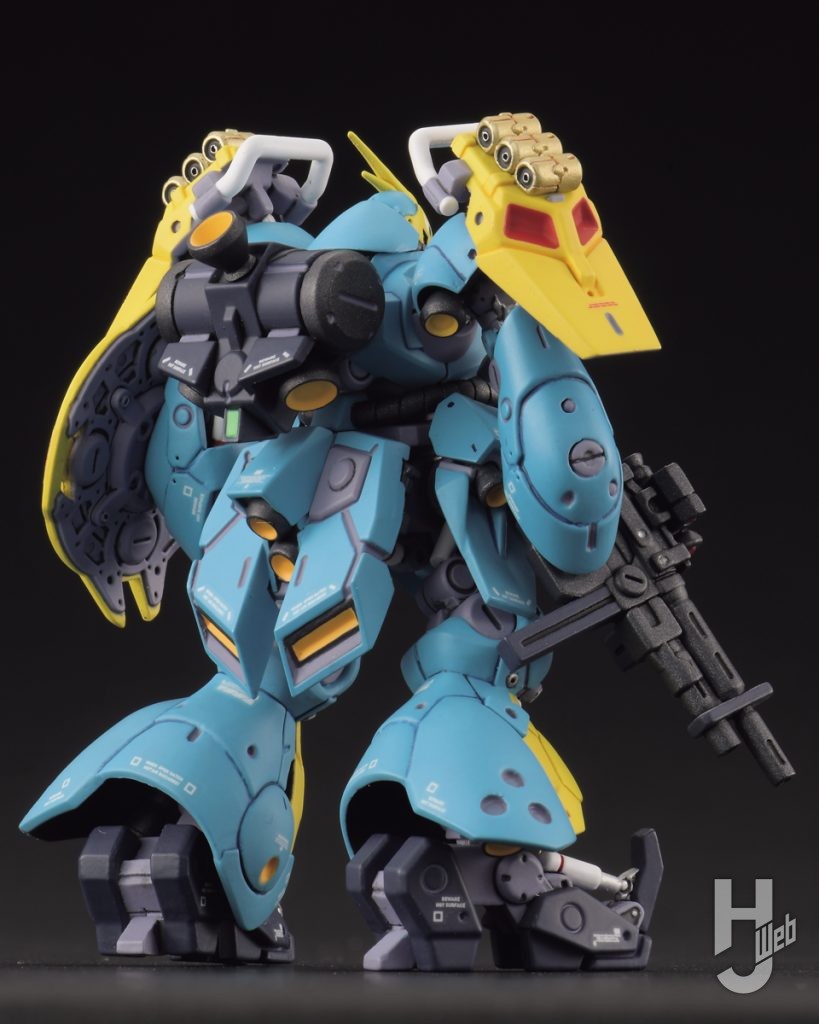 ガンダムアーティファクトヤクト・ドーガの塗装後の画像その2