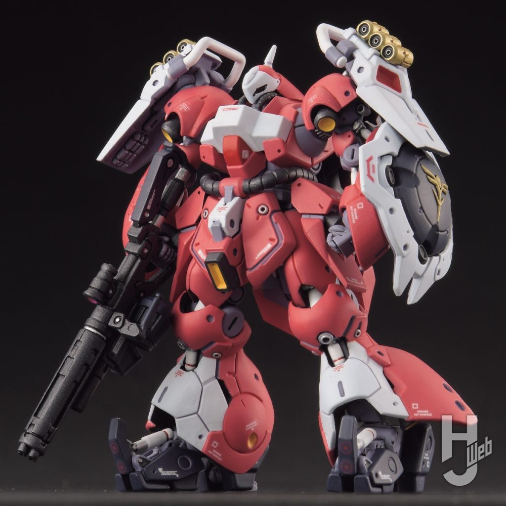 ガンダムアーティファクトヤクト・ドーガの塗装後の画像その3