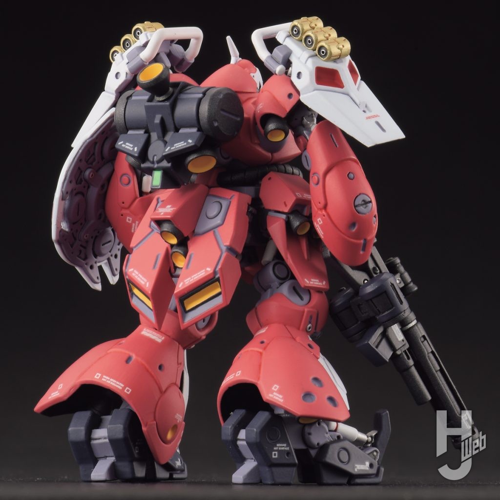 ガンダムアーティファクトヤクト・ドーガの塗装後の画像その4