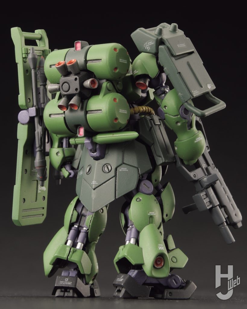 ガンダムアーティファクトギラ・ドーガの塗装後の画像その4