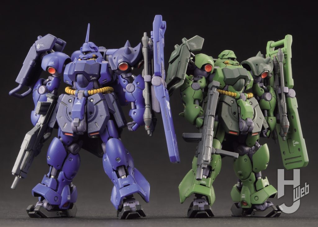 ガンダムアーティファクトギラ・ドーガの塗装後の画像その5