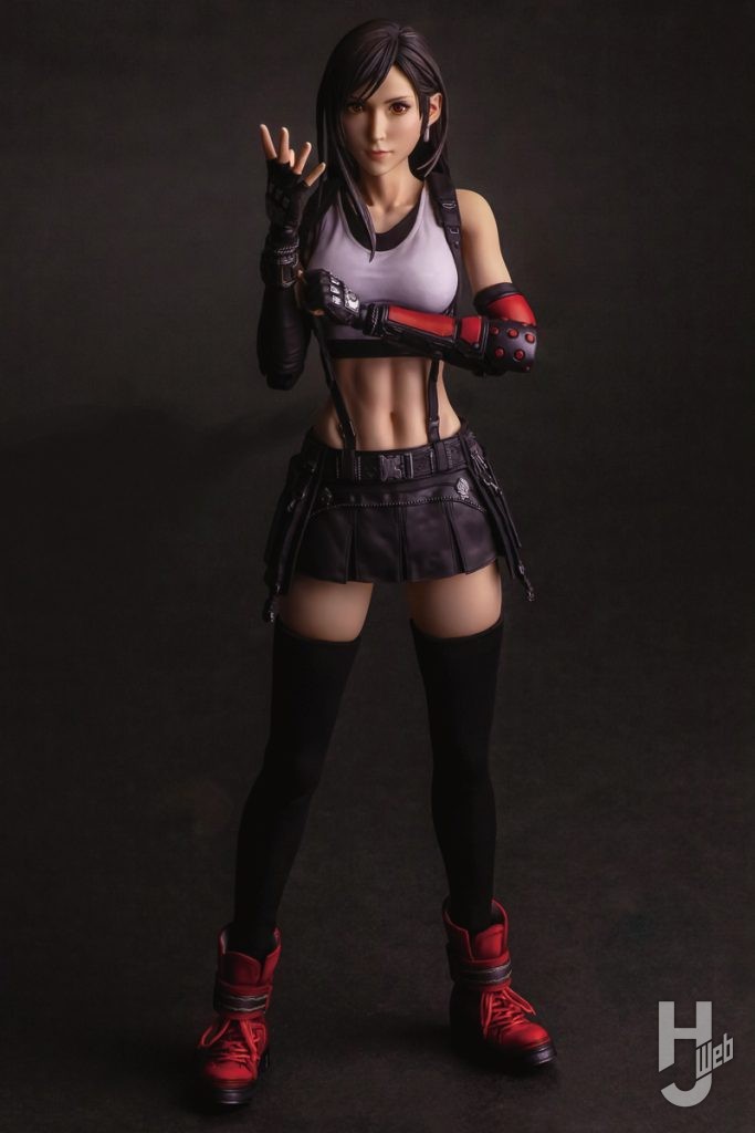 ファイナルファンタジーVII リバース　PLAY ARTS真　ティファ・ロックハートの全体画像