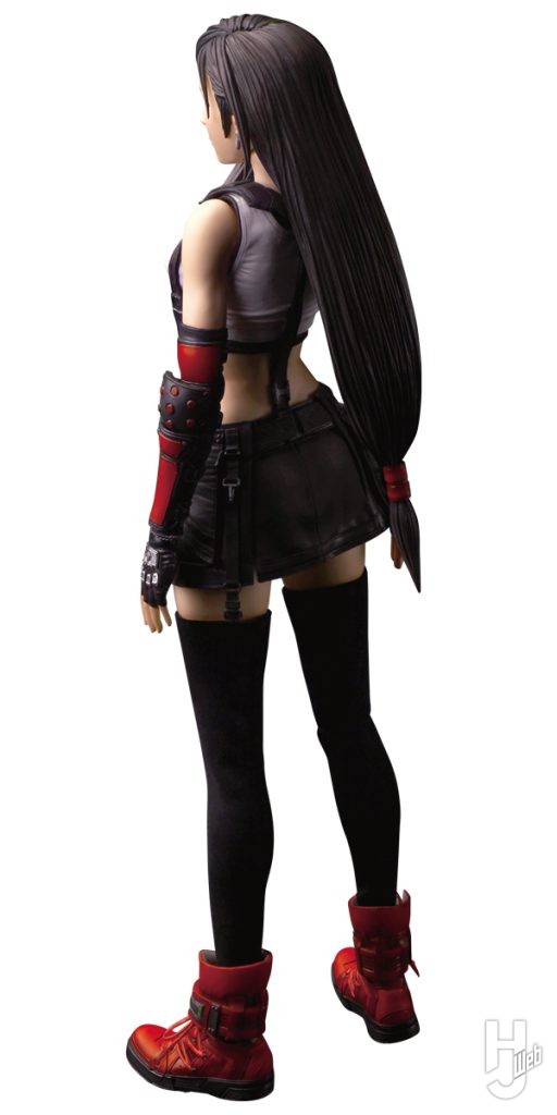 ファイナルファンタジーVII リバース　PLAY ARTS真　ティファ・ロックハートの背面の画像
