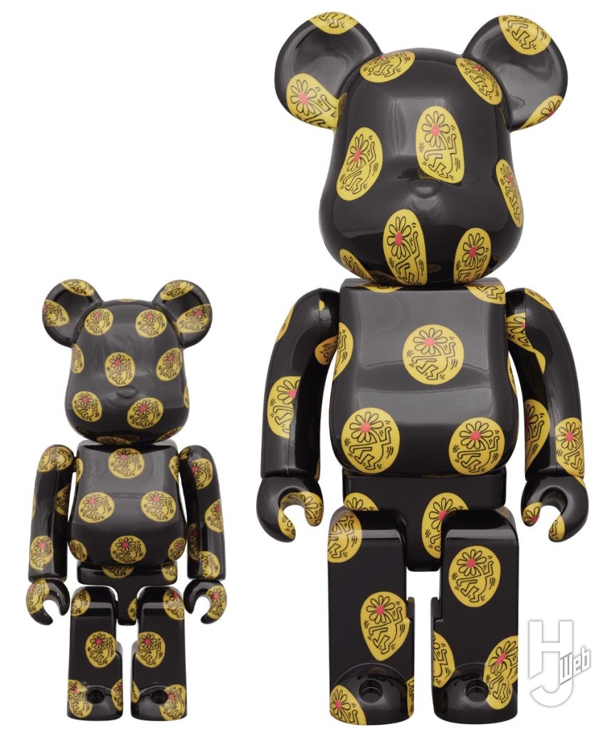 キース・ヘリングのベアブリックの画像