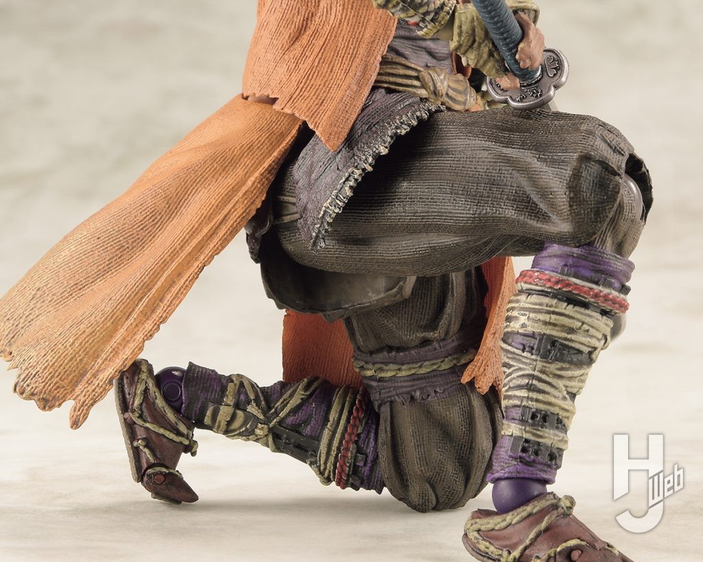 figma 隻狼 DXエディションの下半身のアップ画像