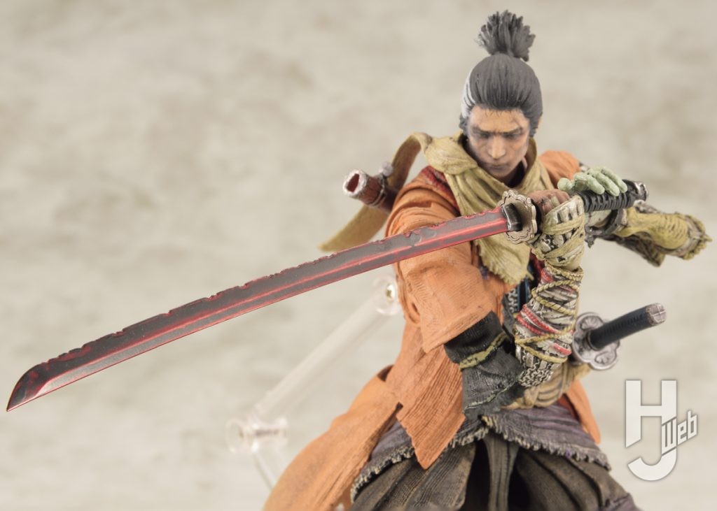 figma 隻狼 DXエディションの不死斬り装備時の画像