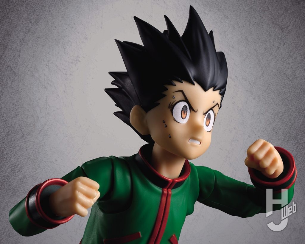 ゴンの可動フィギュアのアップ画像