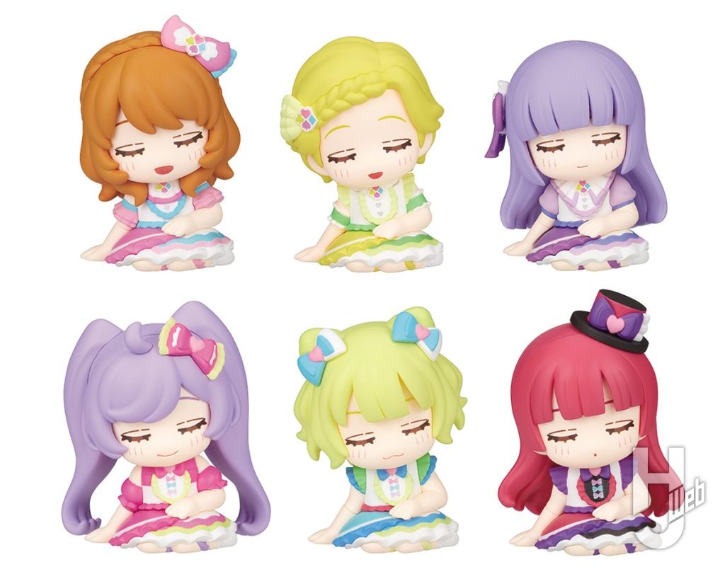 アイカツ！×プリパラのデフォルメフィギュアの画像