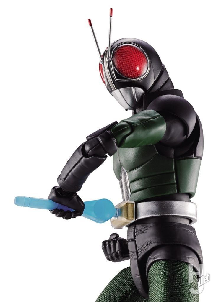 仮面ライダーBLACK RXの可動フィギュアのアップ画像その1