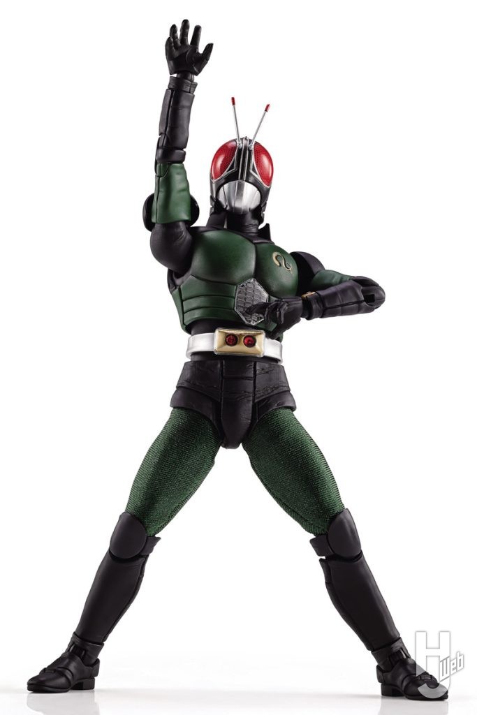 仮面ライダーBLACK RXの可動フィギュアの全体画像その1