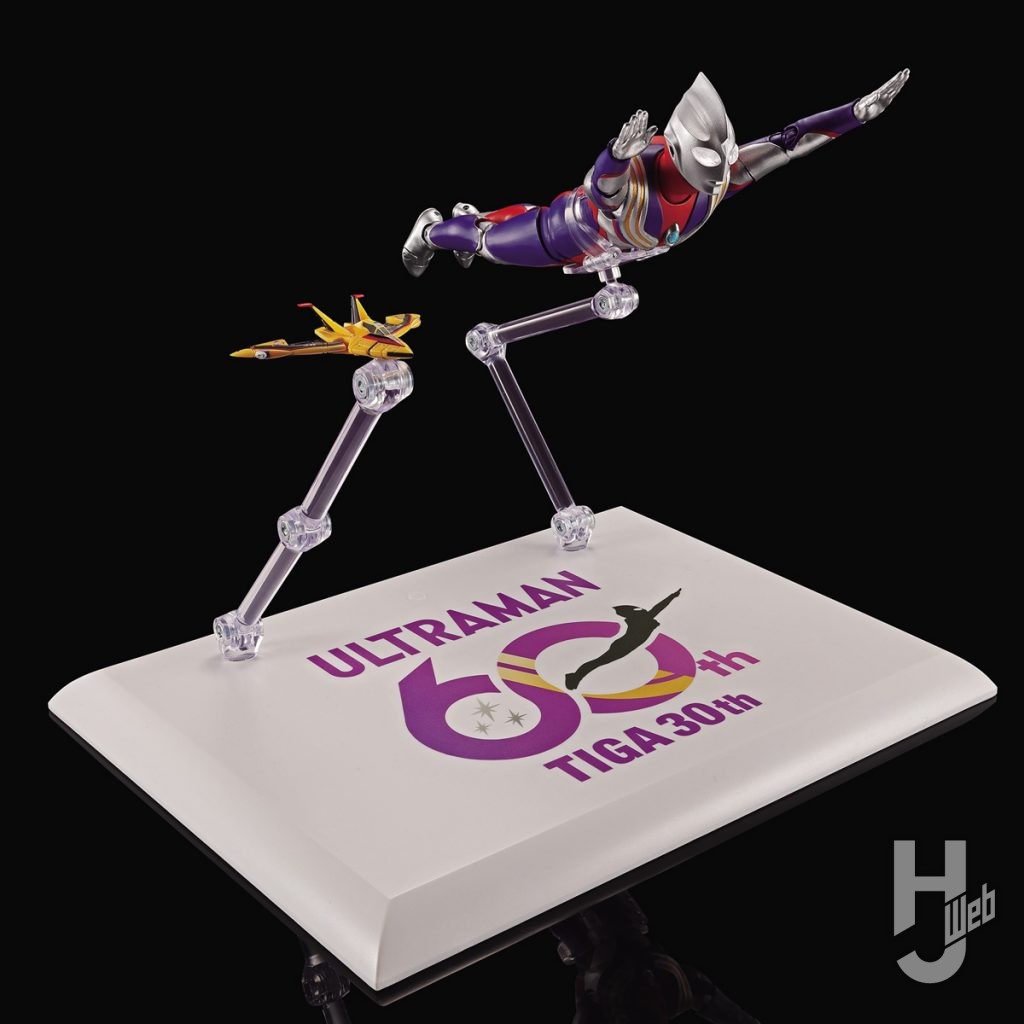 ウルトラマンティガの可動フィギュアのイメージ画像