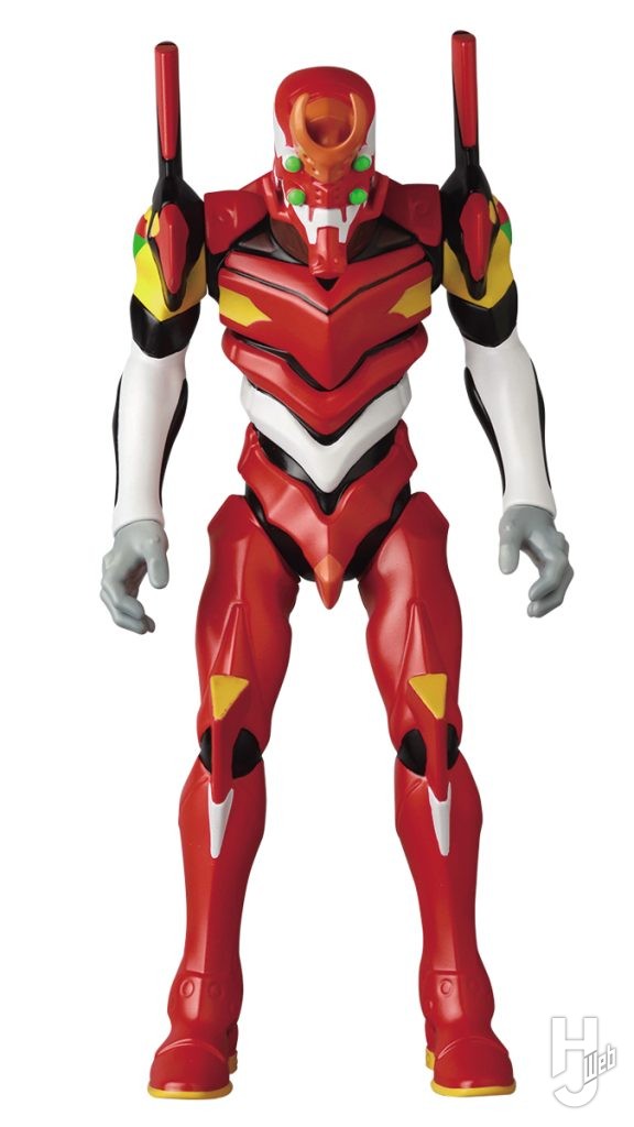 エヴァンゲリオン2号機のソフビフィギュアの画像