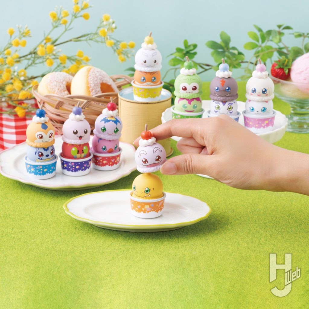 アイスモチーフのデジモンのフィギュアのメイン画像