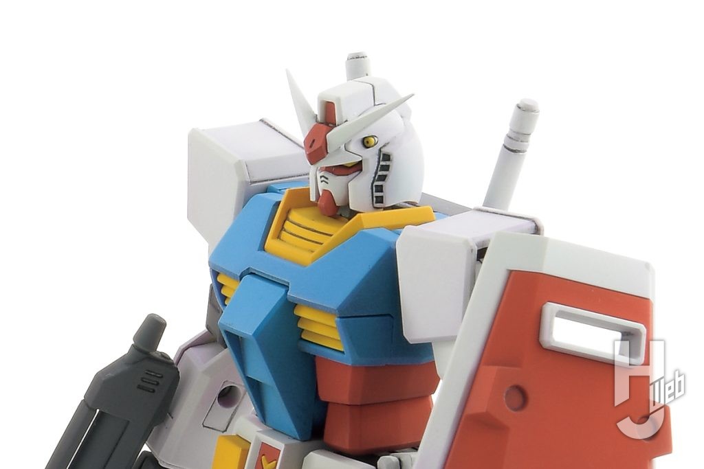 けんたろう製作「EG_RX-78-2ガンダム」上半身アップ