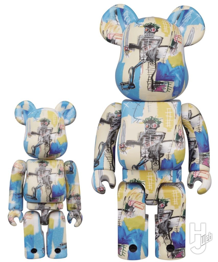 ジャン＝ミシェル・バスキアのベアブリックの画像