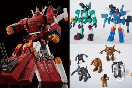 超合金魂 アイアンギアー復活！ 奇跡の関節構造を持つビッグスケールアイテムを専用オプションと合わせて見ていこう！